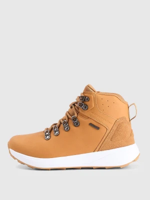 4F Buty zimowe ELEMENT z membraną chłopięce - brązowe 32