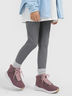 4F Buty zimowe ELEMENT z membraną dziewczęce - różowe 36