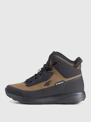 4F Buty zimowe śniegowce DCX z ociepliną Primaloft damskie - khaki 38
