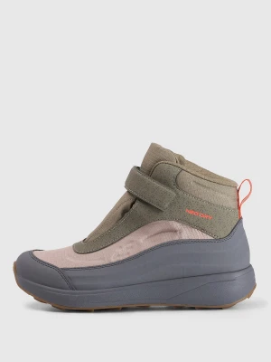 4F Buty zimowe śniegowce z izolacją Primaloft chłopięce - beżowe 33