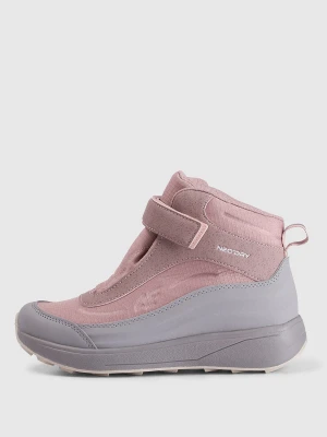 4F Buty zimowe śniegowce z izolacją Primaloft dziewczęce - beżowe 35