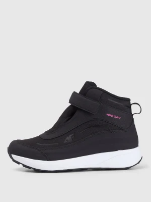 4F Buty zimowe śniegowce z izolacją Primaloft dziewczęce - czarne 38