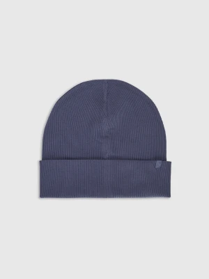 4F Czapka beanie dziecięca - niebieska Uniwersalny