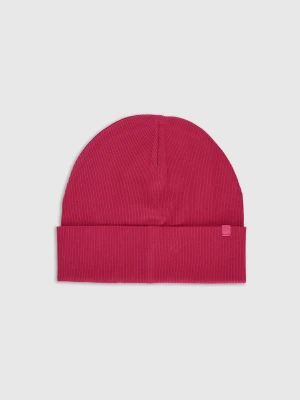 4F Czapka beanie dziecięca - różowa Uniwersalny