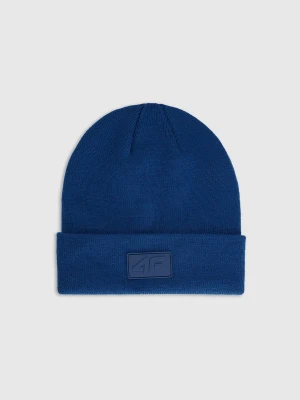 4F Czapka beanie uniseks - granatowa Uniwersalny
