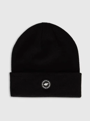 4F Czapka beanie w kolorze czarnym rozmiar: onesize