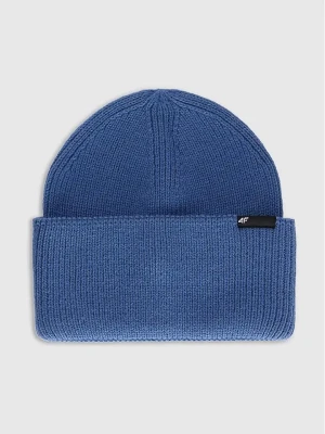 4F Czapka beanie w kolorze niebieskim rozmiar: onesize