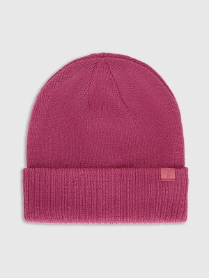 4F Czapka beanie w kolorze różowym rozmiar: onesize