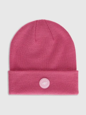4F Czapka beanie w kolorze różowym rozmiar: onesize