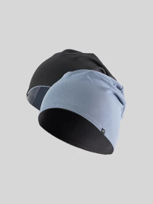 4F Czapka dwustronna dziecięca - denim Uniwersalny