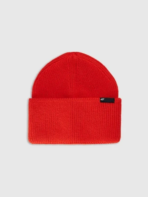 4F Czapka w kolorze czerwonym rozmiar: onesize
