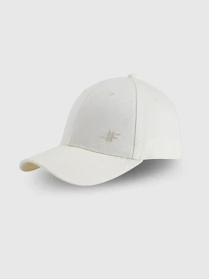 4F Czapka w kolorze kremowym rozmiar: XS / S