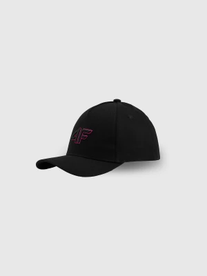 4F Czapka z daszkiem snapback dziecięca - różowa MT