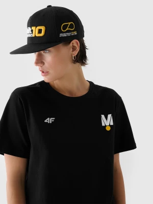 4F Czapka z daszkiem snapback uniseks 4F x Drift Masters - czarna Uniwersalny