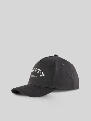 4F Czapka z daszkiem strapback chłopięca - szara Uniwersalny
