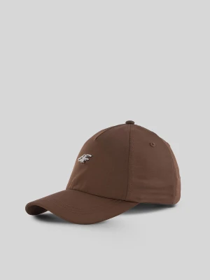 4F Czapka z daszkiem strapback damska - brązowa XS / S (56cm)