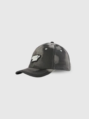4F Czapka z daszkiem strapback dziecięca - szara MT
