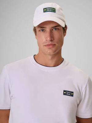 4F Czapka z daszkiem strapback męska - biała L / XL (60cm)