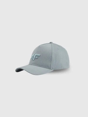 4F Czapka z daszkiem strapback męska - niebieska L/XL (60cm)