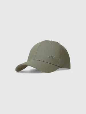 4F Czapka z daszkiem strapback uniseks - khaki XS/S