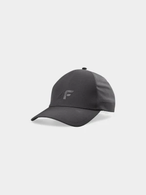 4F Czapka z daszkiem strapback uniseks - szara L/XL