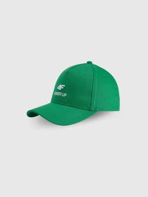 4F Czapka z daszkiem strapback uniseks - zielona L/XL