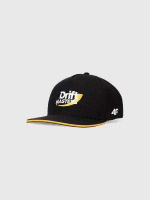 4F Czapka z daszkiem trucker snapback 4F x Drift Masters - czarna L/XL