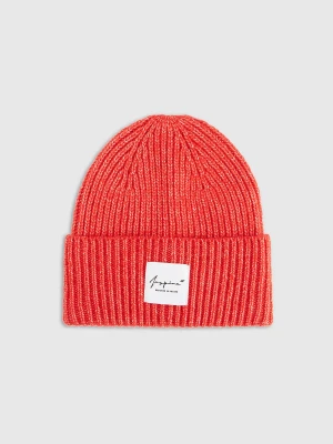 4F Czapka zimowa damska - czerwona M