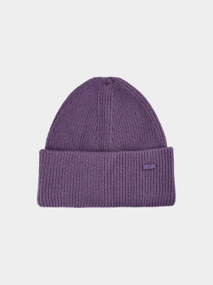 Zdjęcie produktu 4F Czapka zimowa damska - fioletowa M