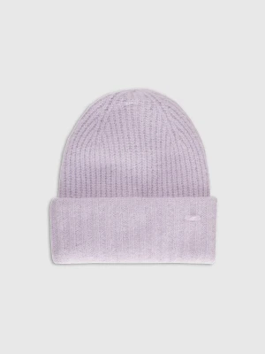 4F Czapka zimowa damska - fioletowa M