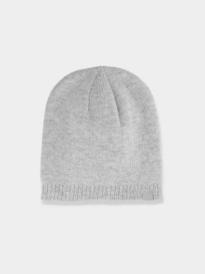 4F Czapka zimowa damska - szara Uniwersalny