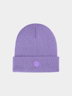 4F Czapka zimowa dziecięca - fioletowa Uniwersalny