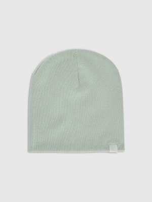 4F Czapka zimowa dziecięca - miętowa Uniwersalny