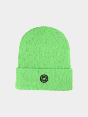 4F Czapka zimowa dziecięca - zielona Uniwersalny