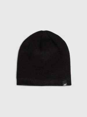 4F Czapka zimowa męska - czarna M