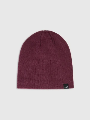 4F Czapka zimowa męska - czerwona M