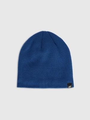 4F Czapka zimowa męska - granatowa L