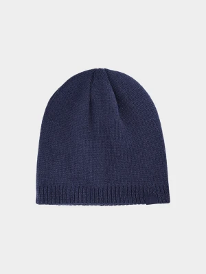 4F Czapka zimowa męska - granatowa Uniwersalny
