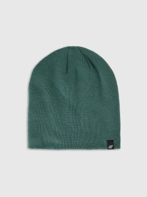 4F Czapka zimowa męska - oliwkowa M