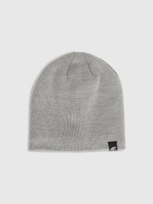 4F Czapka zimowa męska - szara M