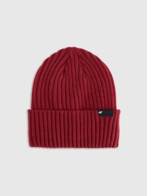 4F Czapka zimowa Thinsulate męska - czerwona M
