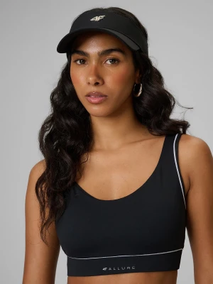 4F Daszek uniseks - czarny S/M (58cm)