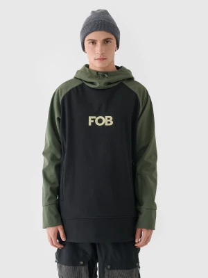 Zdjęcie produktu 4F Długa bluza snowboardowa z softshellu membrana 5000 męska - czarna 3XL