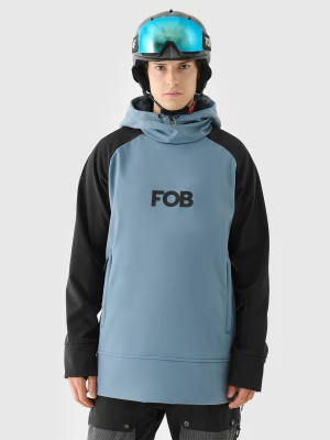 Zdjęcie produktu 4F Długa bluza snowboardowa z softshellu membrana 5000 męska - granatowa 3XL