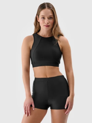 4F Dół od bikini damski - czarny L