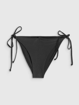 4F Dół od bikini damski - czarny XS