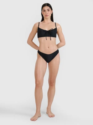 4F Dół od bikini damski - czarny L