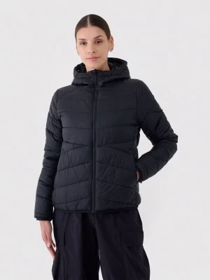 4F Dwustronna kurtka puchowa w kolorze czarnym rozmiar: L