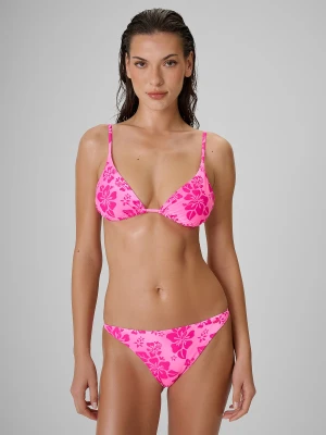 4F Góra od bikini damska - różowa S