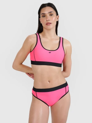 4F Góra od bikini damska - różowa XL